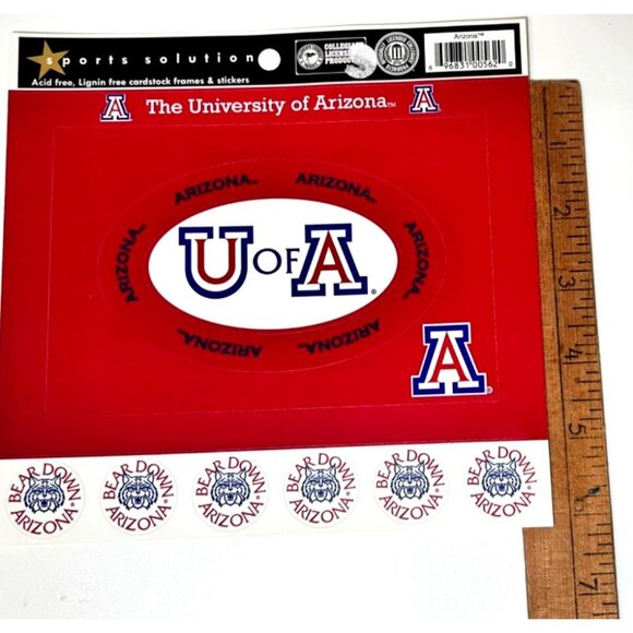 University of Arizona Wildcats NCAA Cardstock Sticker Frame - Picture 4 of 4
